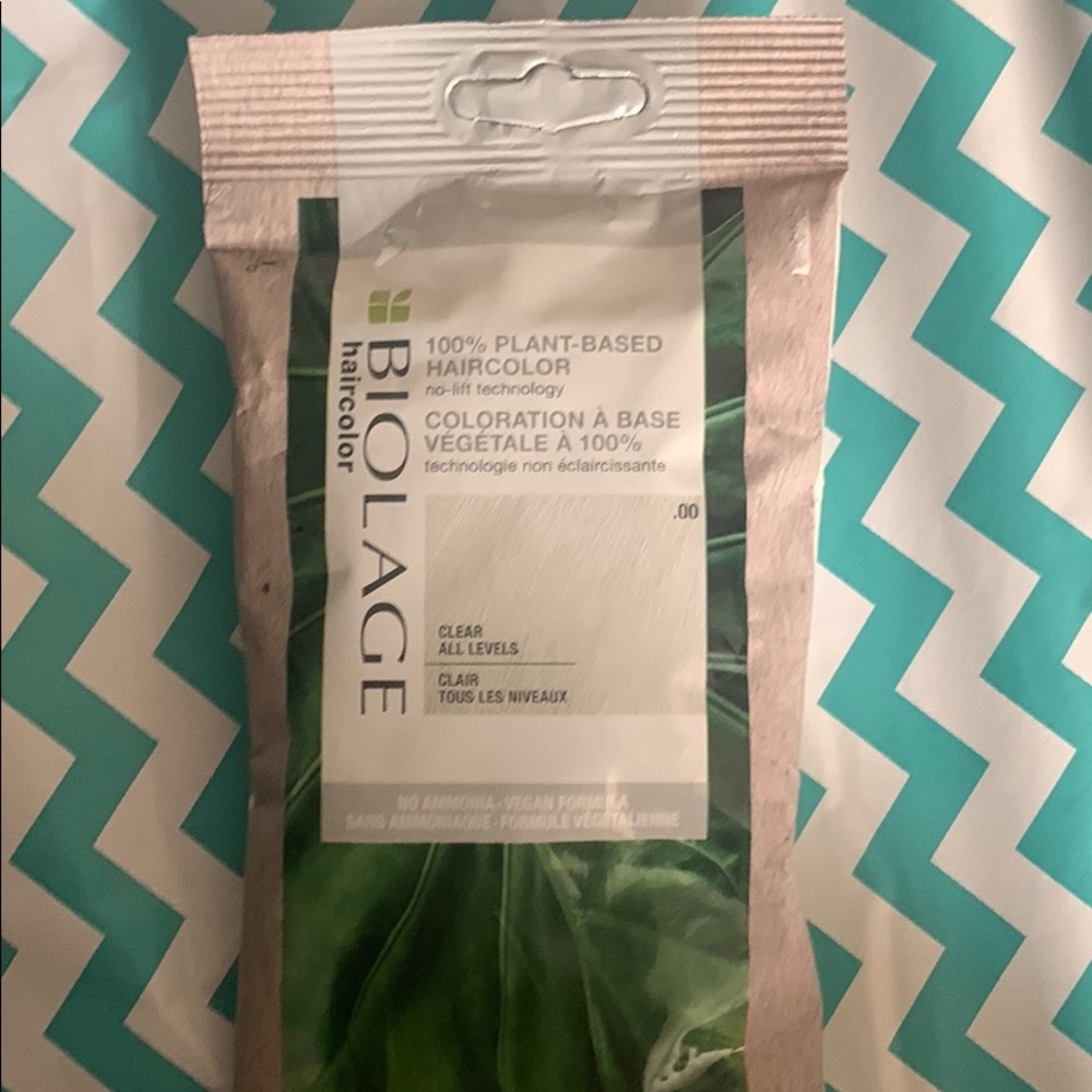 Biolage mix with hot water